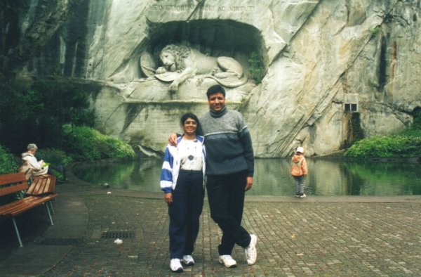 Weeping Lion monument