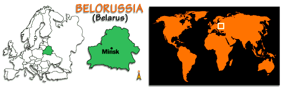 Belarus and Europe Map