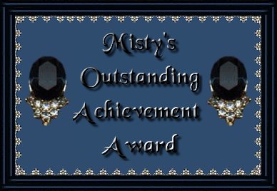 Misty's Outstanding Achievement Award