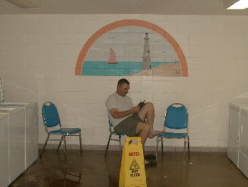 laundry room, Keesler Airforce Base