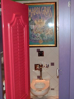 ladies' toiletes, Hurrahs Casino, New Orleans