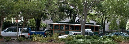 city tram, New Orleans 