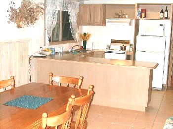 Kitchen in the cottage