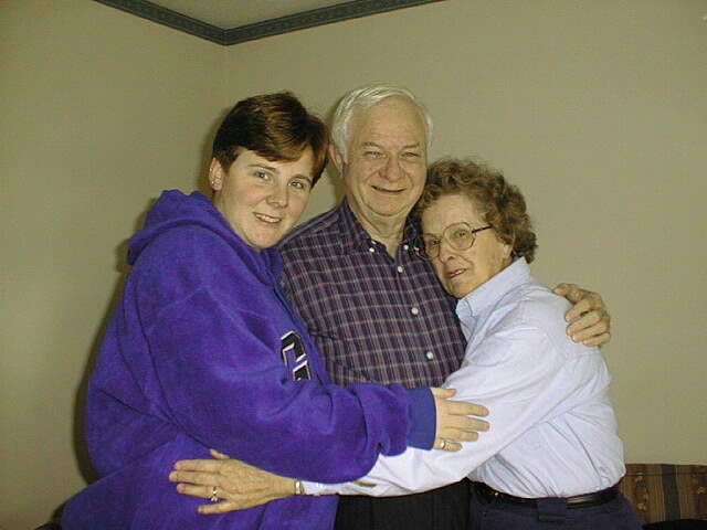 Liz with Tom and Theresa