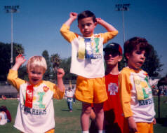 Pic of Chad and Two Other Boys on the Winner's Pedestal