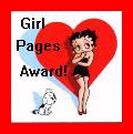 GIRL TALK Girl Pages Award