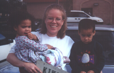 Kiki and kids in Houston