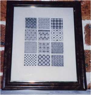 blackwork sampler