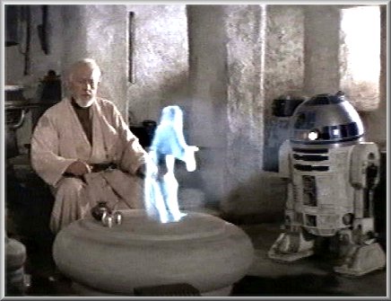 Help me, Obi-Wan Kenobi....you're my only hope.