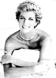 Diana in Black and White