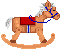 small nyane wooden horse