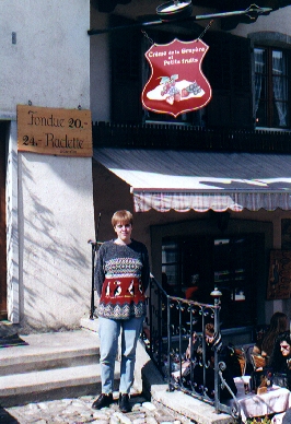 Gruyeres is famous for its cheese and cream