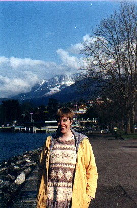 In Evian, on the French shore of Lake Geneva