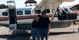 The plane on which we made our journey over the Nazca Lines