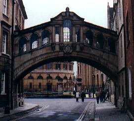 Oxford's own Bridge of Sighs