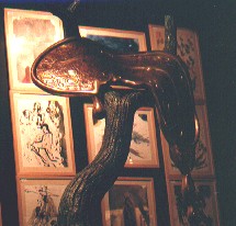 Perfil du Temps, by Salvador Dali - sorry for the bad quality of the pic, I was not allowed to use a flash