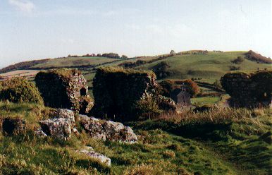 Rock of Dunamase, County Laois, on the way to Sligo