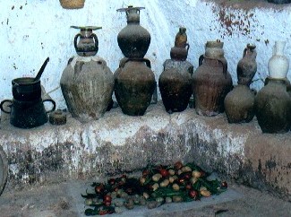 A troglodyte kitchen