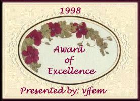 Vicki's Award of Excellence