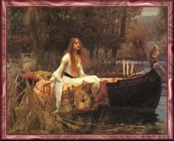 Lady of Shalott - Waterhouse 1888.