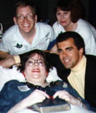 Tommy, Debra, Martha, my friend with Carman