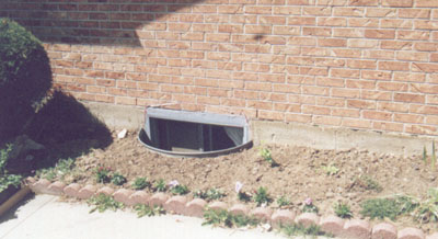 new flowerbed infront of the house