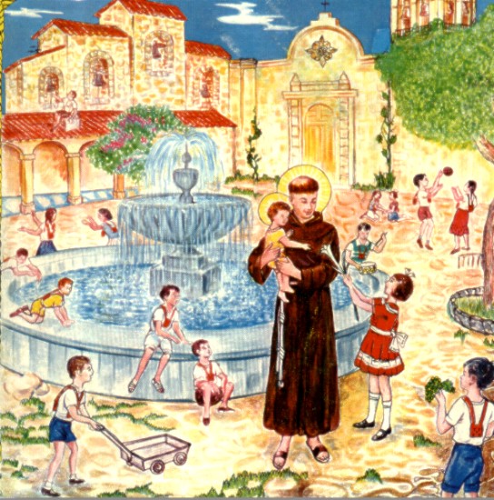 PRESENTACION DE FRANCISCANOS EN LA PARROQUIA