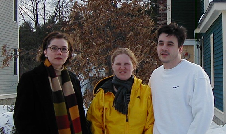 Fitchburg, MA: Snowy Christmas 2002