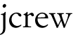 jcrew