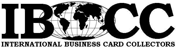 IBCC - International Business Card Collectors - LOGO