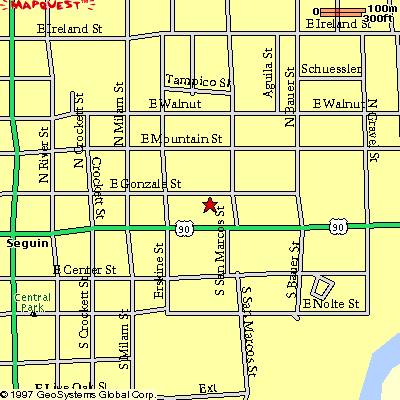 Map of Club meeting location