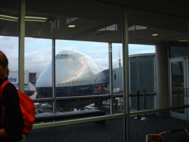 my plane to London