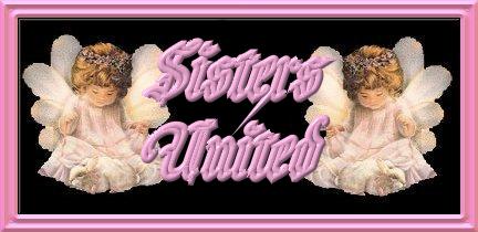 Sisters United logo with angels