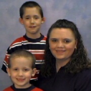 Tracy and her two boys