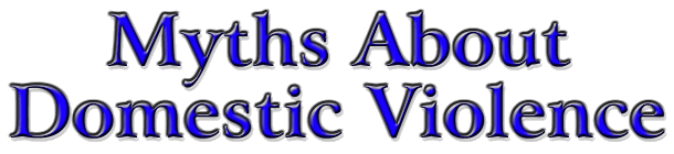Myths About Domestic Violence