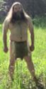 Songdog in rabbit loincloth, front, thumbnail