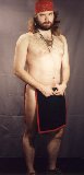 wool loincloth, shirtless, indoors, thumbnail