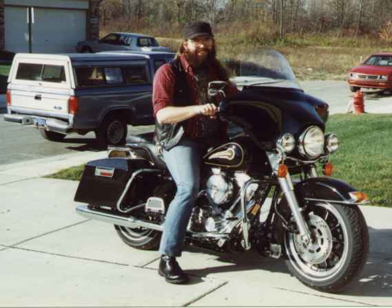 Judy Roberts's bike, October 1995