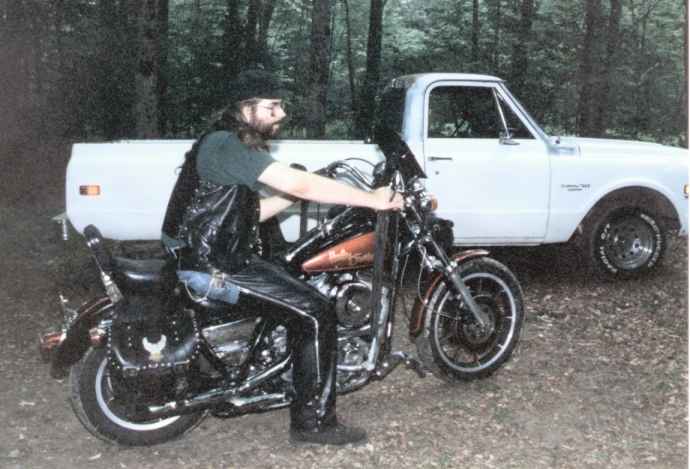 dognut's bike, July 1995