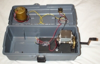 Hand crank generator interior