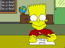 bart at school