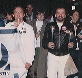 Marching in Washington 1988