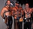 International Mr. Leather 1998; Tony Mills, Mr. SDL 99; Mike Hargiss, and Mr. SDL 98; Tom Chavez.