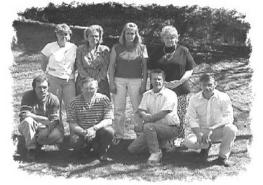 The 8 grown children of Leonard & Lucille Grossmann - 1998.