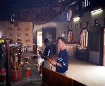 Chinese Temple in Ipoh. You can see Aaron, Anthony and Rick asking the god for their fortune