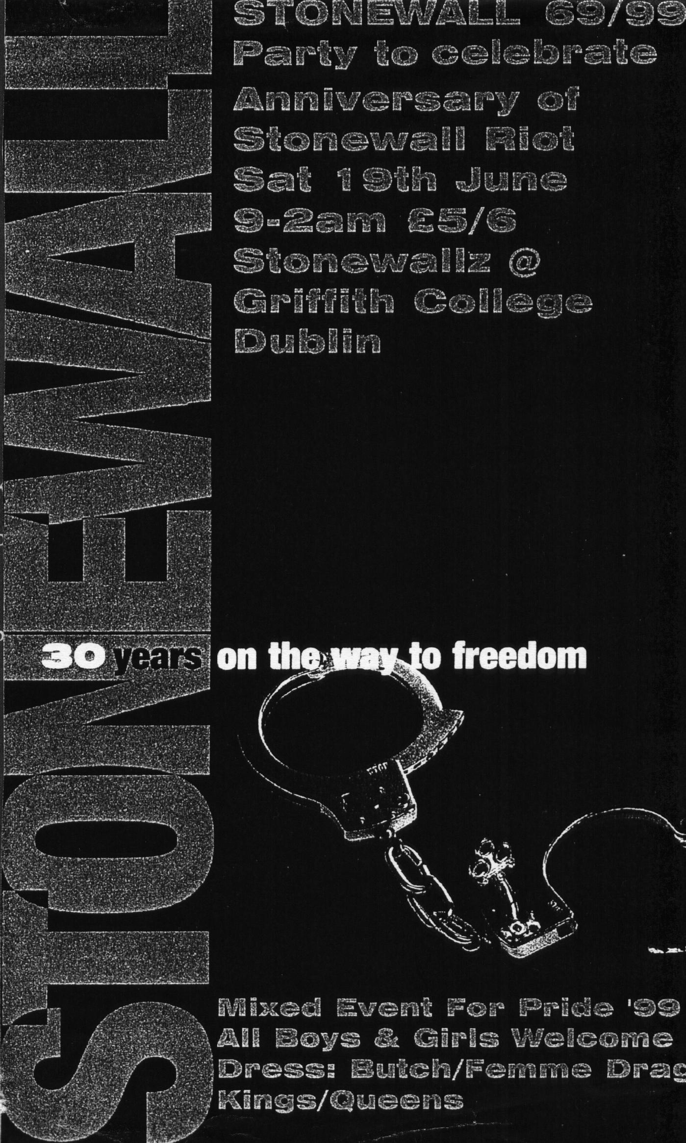 Stonewall - 30 years to freedom