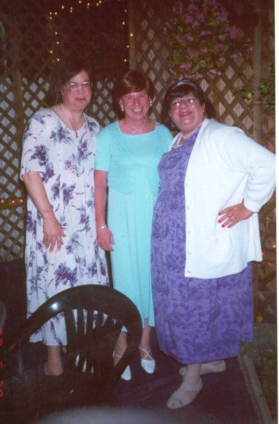 Geri, Ro and me, the intrepid three who went to Washington for the May 1999 Lobby day program, and roamed the halls of Congress!