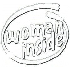 Woman inside!