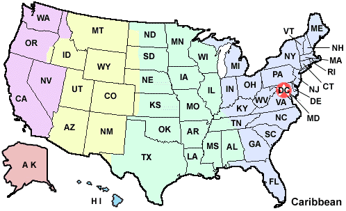 Town Usa American Map