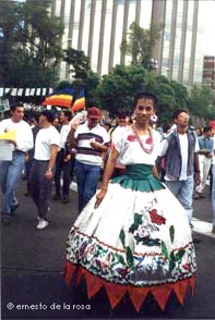 Una mexicana que fruta venda